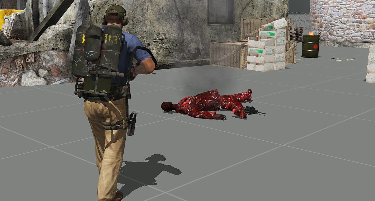 Мод Burn 'em - огнемёты для ARMA 3