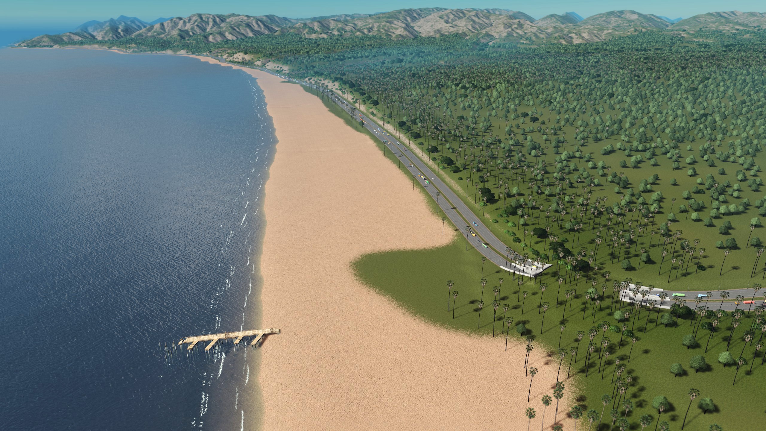 Скачать карту Los Angeles West-Side для Cities Skylines