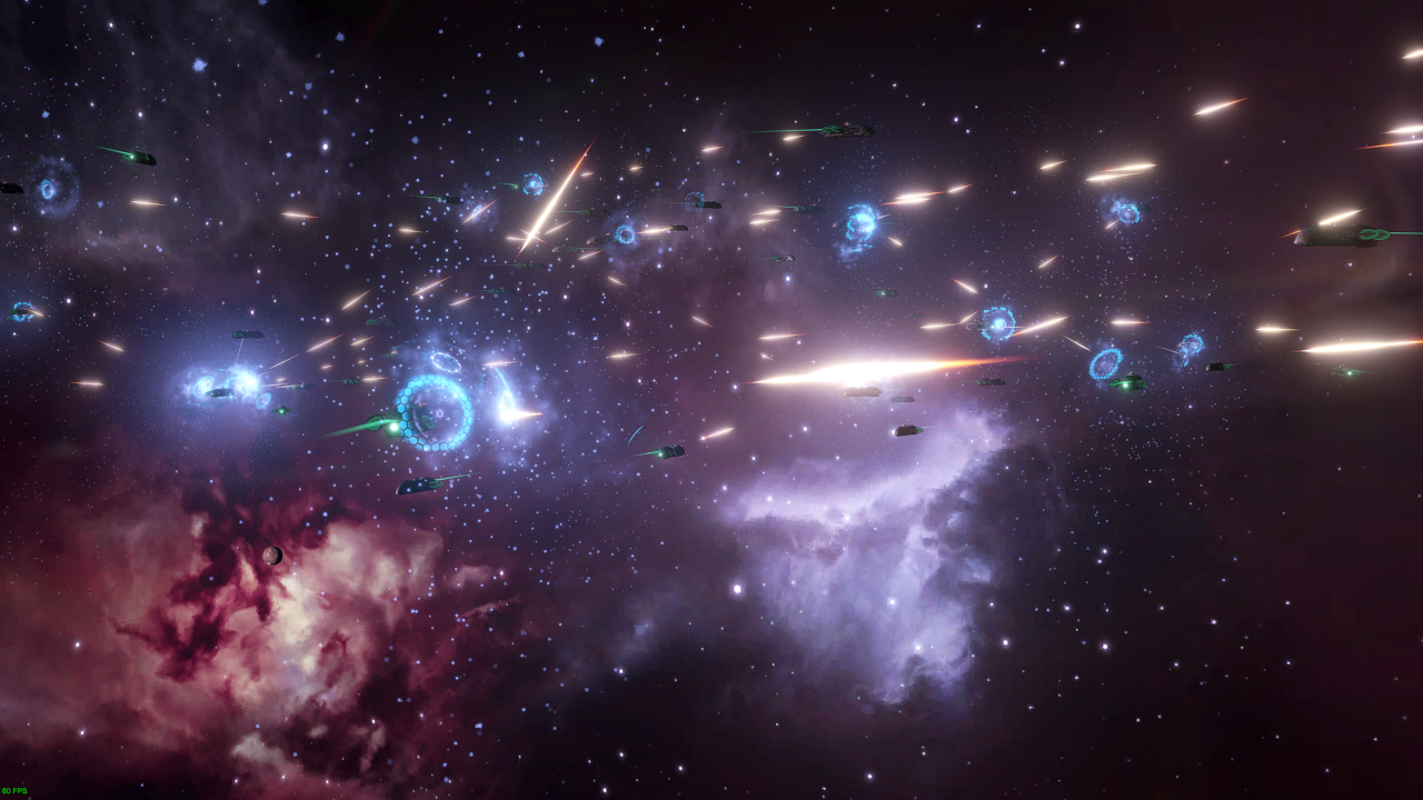 Мод Improved Projectile Graphics - улучшенная графика снарядов для Stellaris