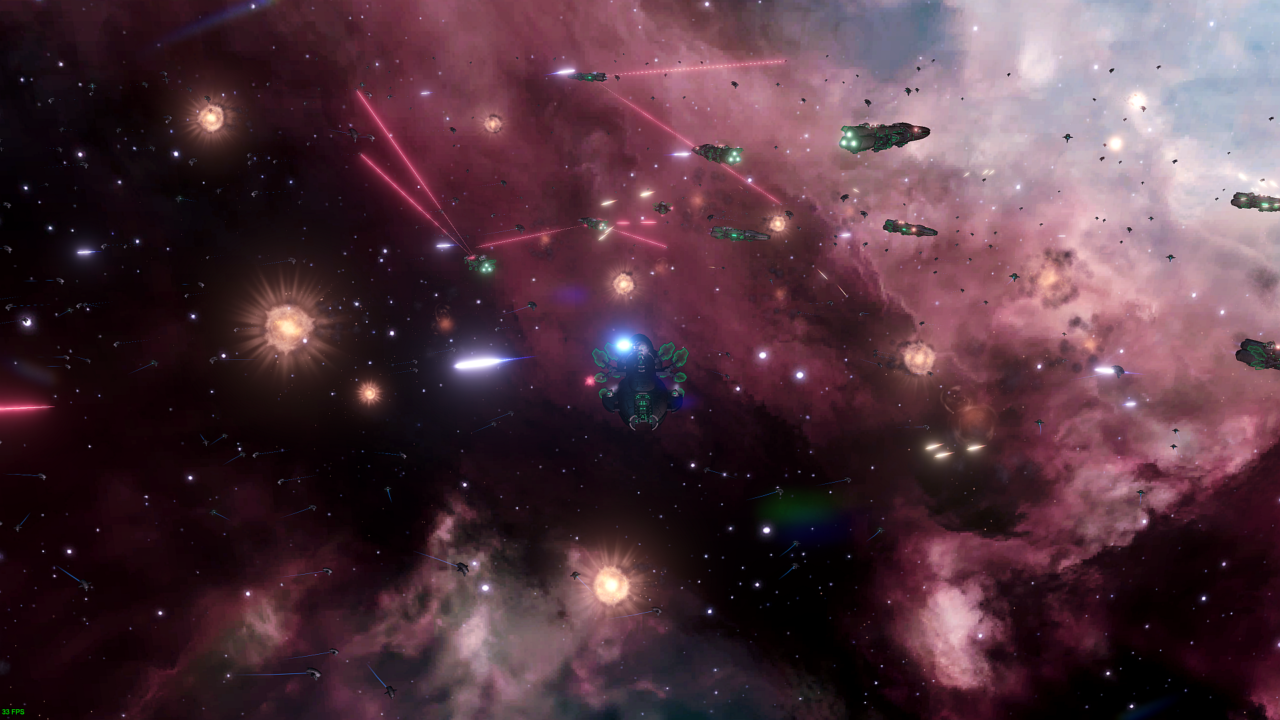 Мод Improved Projectile Graphics - улучшенная графика снарядов для Stellaris