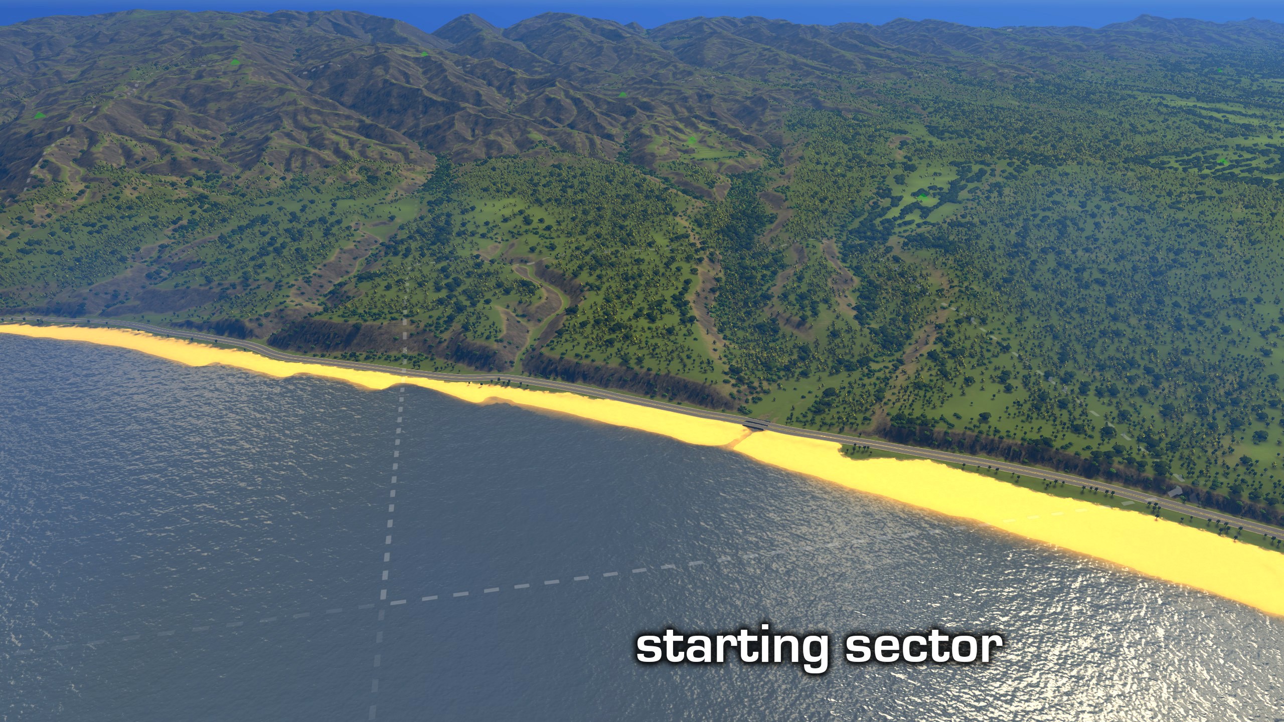 Скачать карту Los Angeles West-Side для Cities Skylines