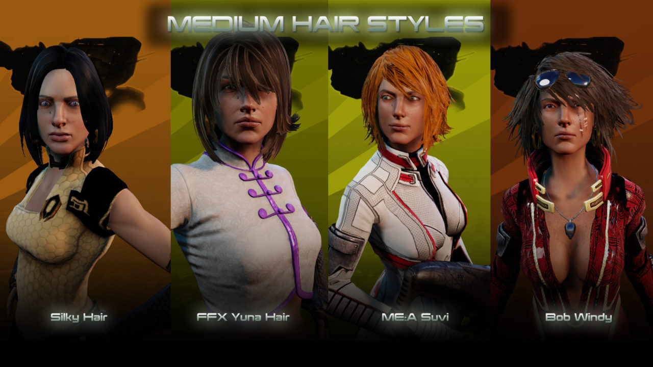 мод WOTC Female Hair Pack для XCOM 2