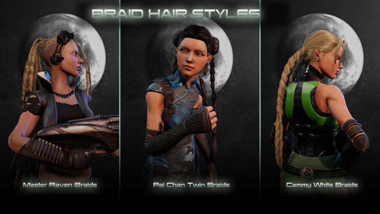 мод WOTC Female Hair Pack для XCOM 2