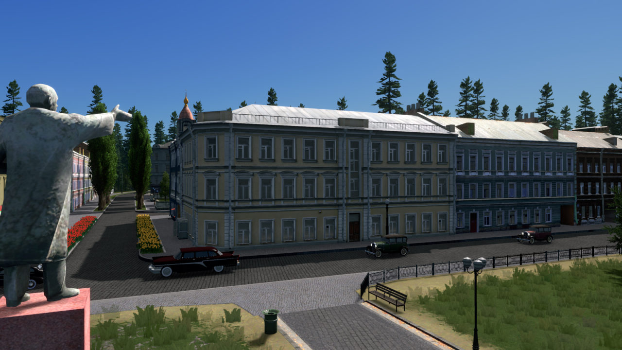 Скачать мод здания Большая Полянка для Cities Skylines
