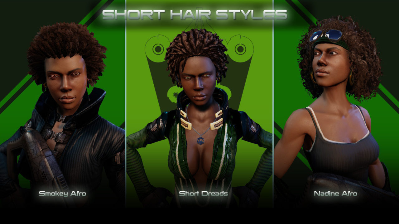 мод WOTC Female Hair Pack для XCOM 2