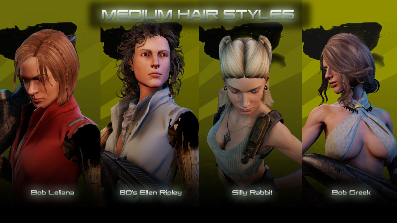 мод WOTC Female Hair Pack для XCOM 2