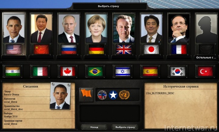 Глобальный мод Millennium Dawn для Hearts of Iron 4