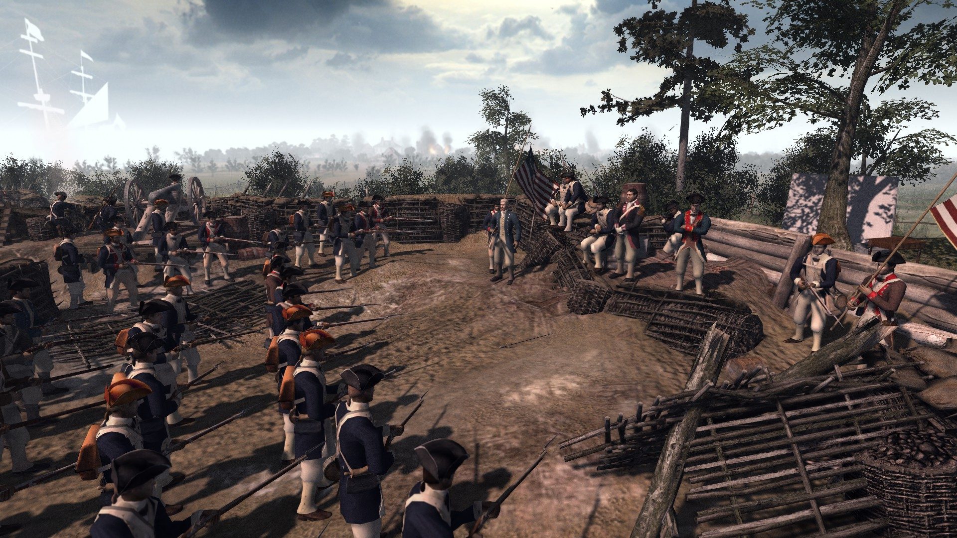 Скачать мод Born in the Fire: America для Men of War Assault Squad 2