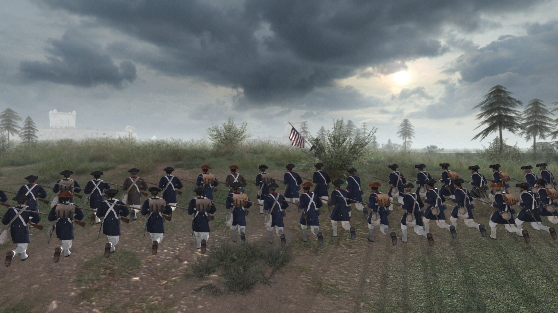 Скачать мод Born in the Fire: America для Men of War Assault Squad 2