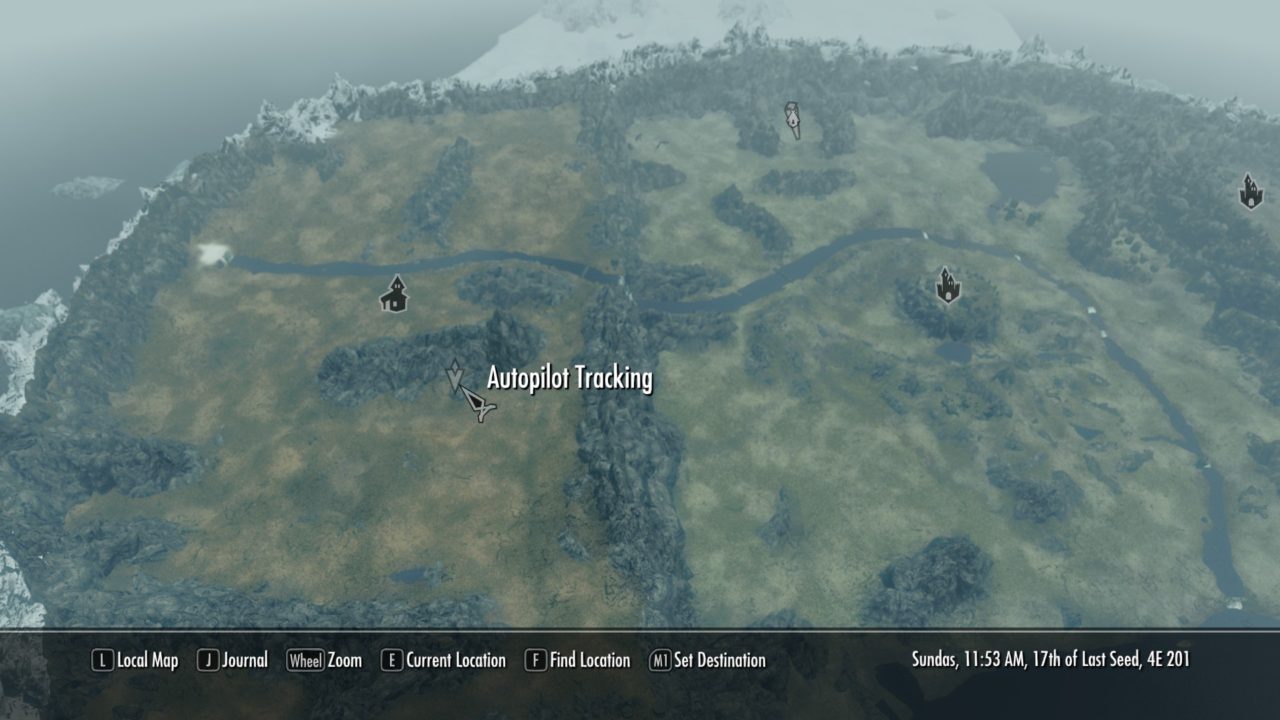 Мод SkyTrek - Skyrim on Autopilot для Skyrim