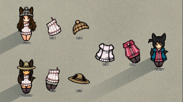 Мод расы Kurin - Трех Хвостый лис для RimWorld