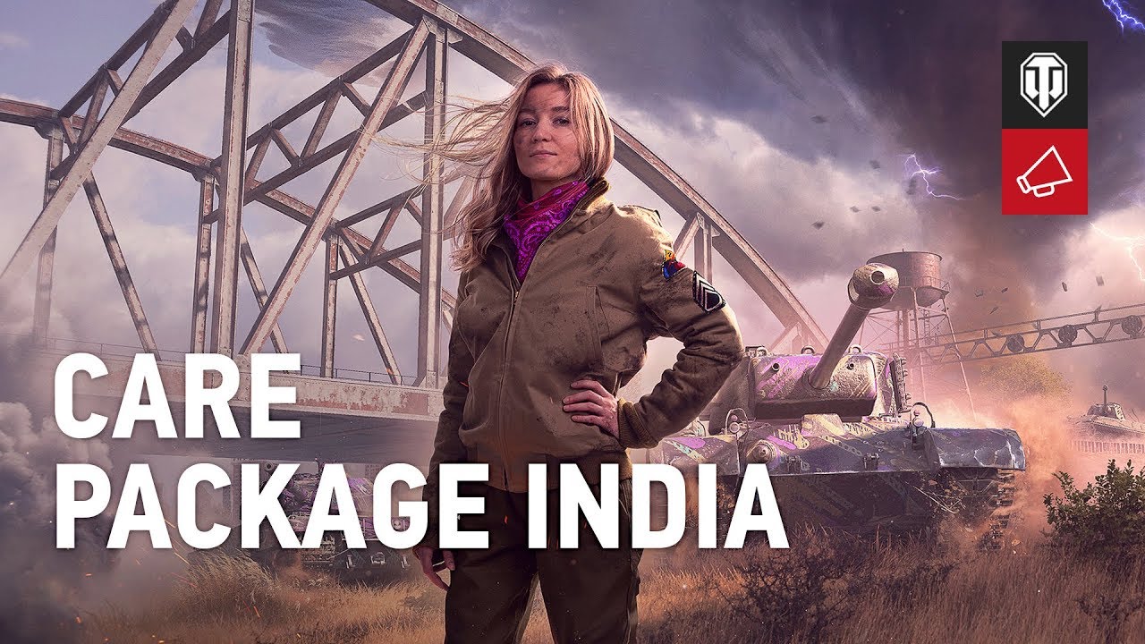 World of Tanks: Care Package India & Captured King Tiger Tank