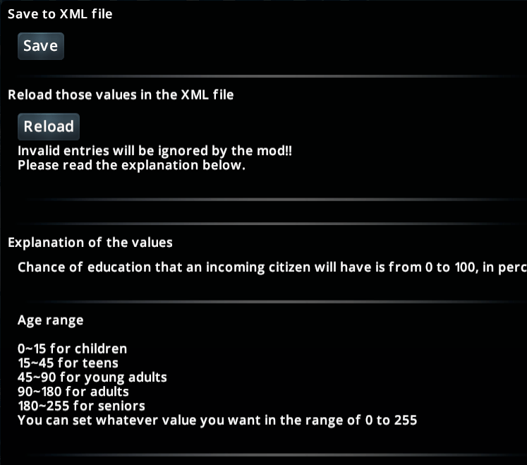 Мод Customizable Education - настраиваемое образование для Cities Skylines