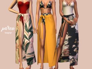 Скачать пак юбок и рубашек для Sims 4