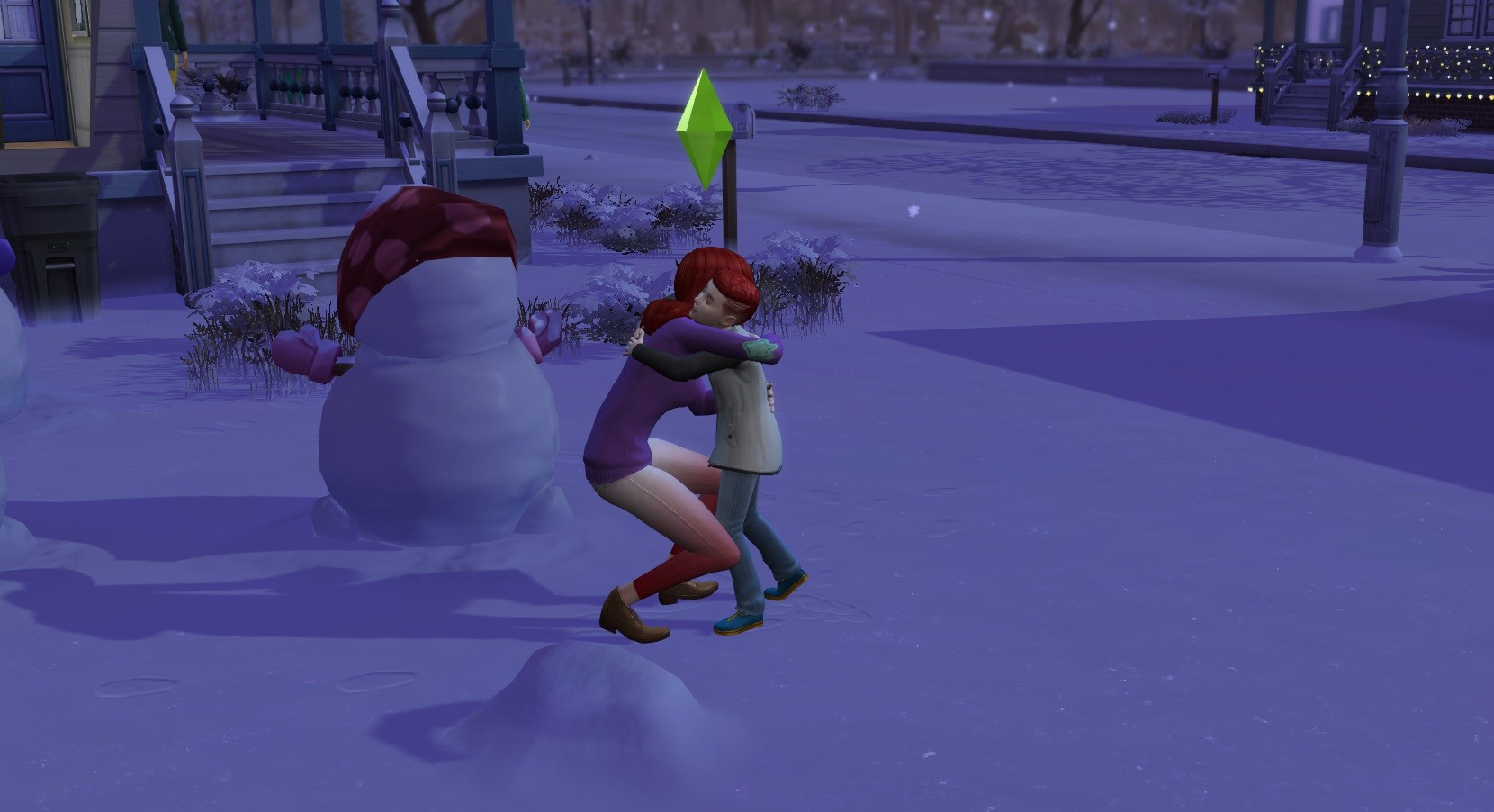 Мод Spend Weekend With - отправить детей на выходные к бабушке в SIMS 4